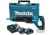 MAKITA DJR187RTE Aku pila ocaska Li-ion LXT (18V/2x5,0Ah) kufr