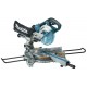 MAKITA DLS714NPT2 Aku pokosová pila 190mm, Li-ion LXT 2x18V/5,0 Ah