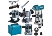 MAKITA DRT50ZJX2 Aku kombinovaná frézka s příslušenstvím Li-ion LXT 18V, bez aku Z