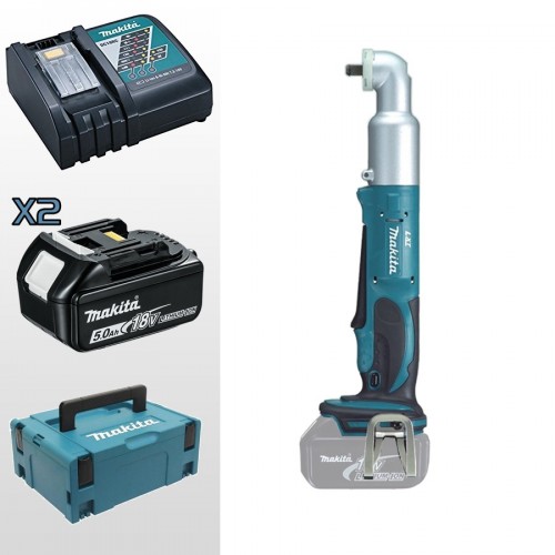 MAKITA DTL063RTJ Aku úhlový šroubovák Li-ion 18V/5,0Ah, systainer