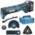 MAKITA Aku Multi Tool s příslušenstvím Li-ion 18V/5,0Ah DTM51RTJX4