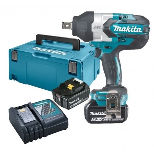 MAKITA DTW1001RTJ Aku rázový utahovák 3/4" Li -ion (2x18V/5,0Ah) MakPac