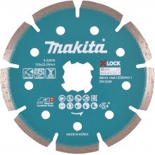 MAKITA E-02076 X-LOCK Diamantový kotouč 125x22,23mm