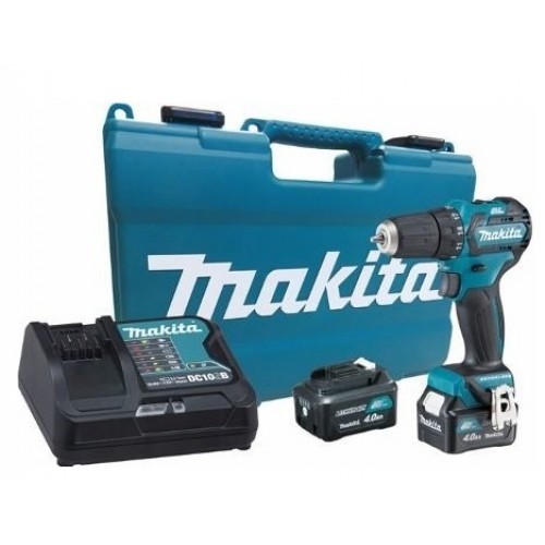 MAKITA HP332DSME Aku příklepový šroubovák Li-ion (35Nm/10,8V/4,0Ah CXT) Kufr