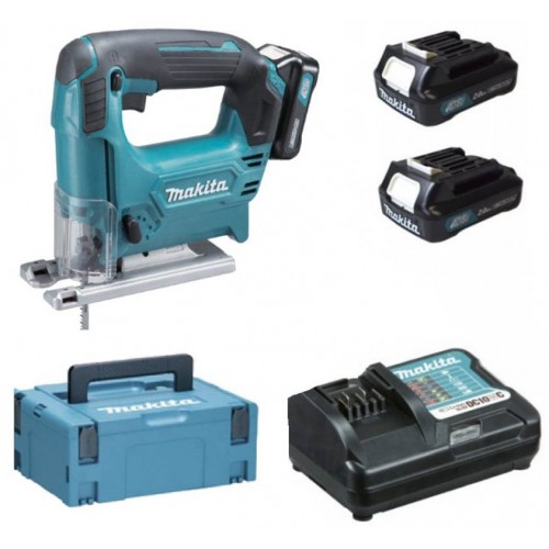 MAKITA JV101DSAE Aku přímočará pila Li-ion (2 x 2,0 Ah/12V) Makpac