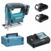 MAKITA JV101DSAE Aku přímočará pila Li-ion (2 x 2,0 Ah/12V) Makpac