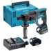 MAKITA DHR202RTJ Aku kombinované kladivo Li-ion LXT (2x5,0Ah/18V) Makpac