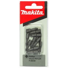 MAKITA P-06030 torzní bit PH1, 25mm, 10 ks