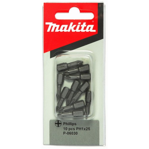 MAKITA P-06030 torzní bit PH1, 25mm, 10 ks