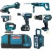 MAKITA DLX7000X4 18V Aku sada