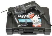 MAKITA HR2470BX40 Kombinované kladivo (780W/2,4J) v kufru s vrtáky s B-55784
