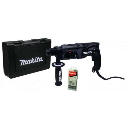 VÝPRODEJ MAKITA HR2470BX40 Kombinované kladivo černé s příslušenstvím 2,4J, 780W +B-55784 PO SERVISE!!