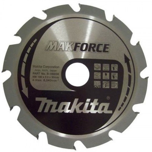 MAKITA B-32144 Makforce Pilový kotouč 190x30mm 12T = old B-08224