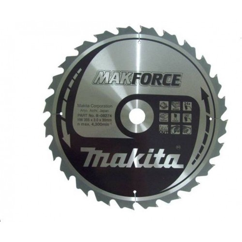 MAKITA Pilový kotouč 355x30mm 24T B-08274