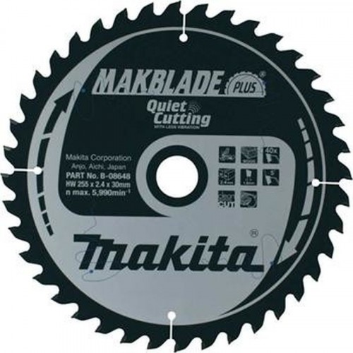 MAKITA B-08698 Pilový kotouč na dřevo 260x30mm 60T MAKITA B-08698 Pilový kotouč na dřevo 260x30mm 60T