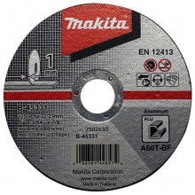 MAKITA řezný kotouč 125x1x22mm hliník, B-45331