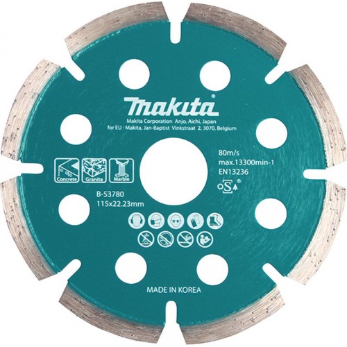 MAKITA B-53780 Diamantový kotouč 115 x1,6 x22,23
