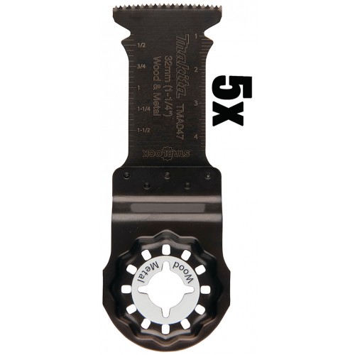 Makita B-64814-5 Pilový list rovný 32x50mm BiM TMA047, 5ks