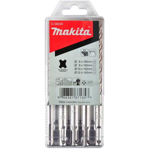 MAKITA D-36049 SDS-Plus sada vrtáků 5 ks