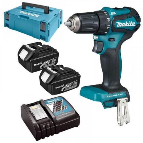 MAKITA DDF483RFJ Aku bezuhlíkový šroubovák Li-ion LXT 18V 3,0 Ah, Makpac