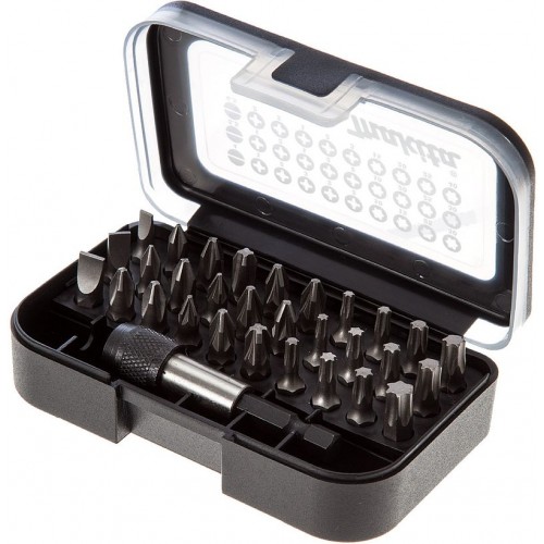 MAKITA D-30667-12 Sada bitů 1/4" 31 ks v plastové krabičce, 12 bal