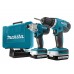 MAKITA DF347D Set 14,4 VAku-vrtací šroubovák + TD126D 14,4 V rázový utahovák