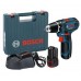 BOSCH GSR 12V-15 Professional aku šroubovák, v kufru, 2x2Ah, 0601868122