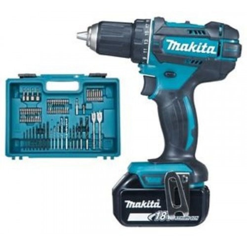 MAKITA DDF482RFX1 Aku vrtací šroubovák se příslušenstvím 2x aku Li-ion 18V/3,0 Ah