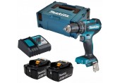 MAKITA DHP485RFJ Aku bezuhlíkový příklepový šroubovák Li-ion (2x3,0Ah/18V) Makpac