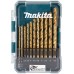 MAKITA D-72855 sada vrtáků do kovu HSS-TiN 1,5-6,5mm (po 0,5), 13ks