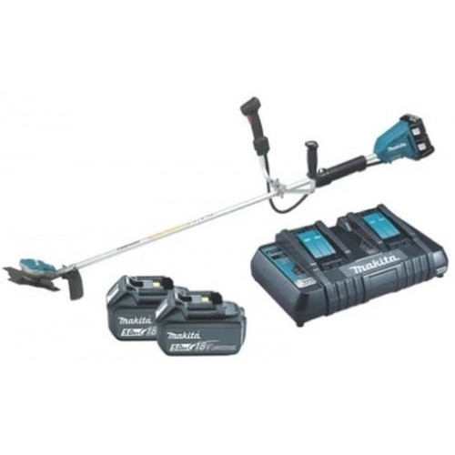 MAKITA Aku křovinořez Li-ion 2x18V + 2x akumulátor + nabíječka DUR365UPT2