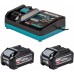 MAKITA sada Li-ion XGT 40V 2xBL4040F+DC40RA 1916Y1-1