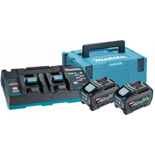 MAKITA 191U13-9 Sada Li-ion XGT 40V 2xBL4050F+1xDC40RB+Makpac