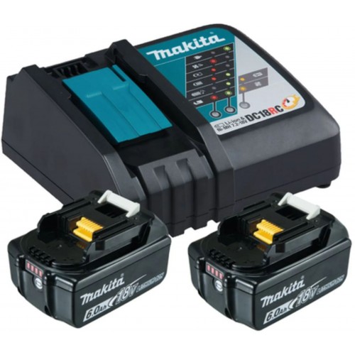 MAKITA 199480-6 Aku sada 2x18V/6,0Ah + Nabíječka
