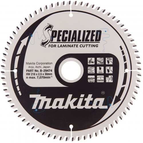 MAKITA B-29474 Pilový kotouč na lamino 216x30mm 72T