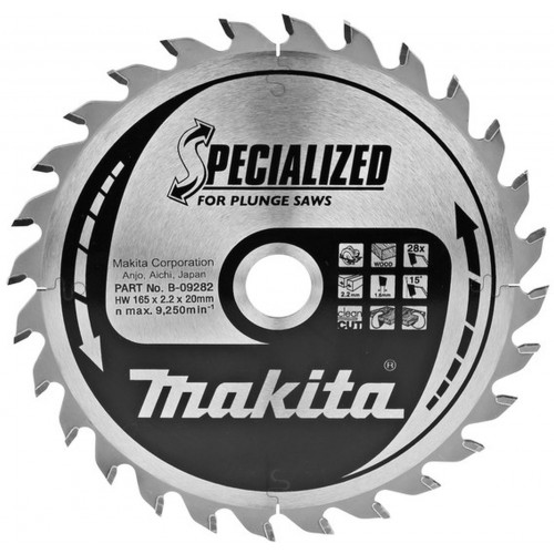 MAKITA B-33009 pilový kotouč 165x20 28T = old B-09282