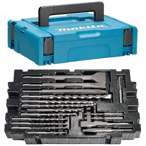 MAKITA B-52059 Sada vrtáků a sekáčů SDS-Plus/ 17ks v Makpac