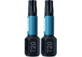 MAKITA B-63672 Torzní bit 1/4" Impact Black T20, 25mm/2ks