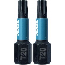 MAKITA B-63672 Torzní bit 1/4" Impact Black T20, 25mm/2ks