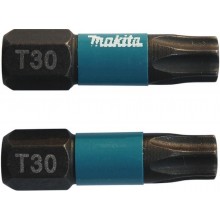 MAKITA B-63694 Torzní bit 1/4" Impact Black T30, 25mm/2ks