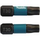 MAKITA B-63694 Torzní bit 1/4" Impact Black T30, 25mm/2ks