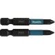 MAKITA B-63719 Torzní bit 1/4" Impact Black PH1, 50mm/2 ks