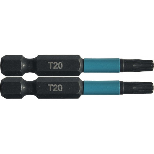 MAKITA B-63781 Torzní bit 1/4" Impact Black T20, 50mm 2 ks