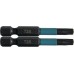 MAKITA B-63797 Torzní bit 1/4" Impact Black T25, 50mm 2 ks