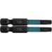 MAKITA B-63797 Torzní bit 1/4" Impact Black T25, 50mm 2 ks