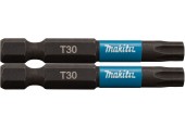 MAKITA B-63806 Torzní bit 1/4" Impact Black T30, 50mm 2 ks