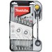 MAKITA B-65523 sada očkoplochých ráčnových klíčů 8ks