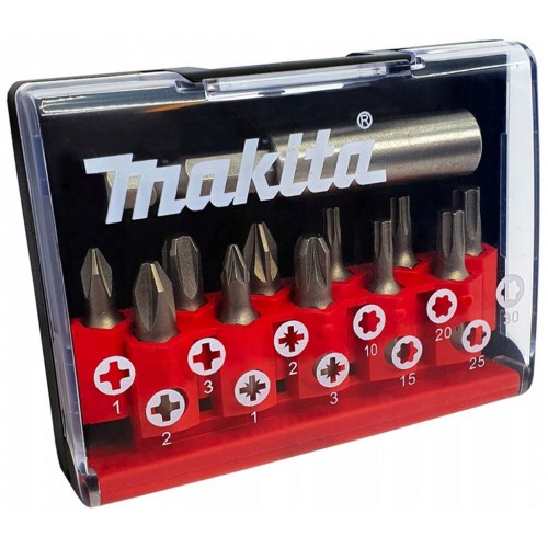 MAKITA D-31083 Sada bitů 1/4" 12 ks v plastové krabičce