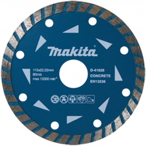 MAKITA D-41626 Diamantový kotouč turbo, 115x 22,23 mm