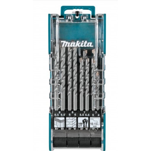 MAKITA D-73483 Sada vrtáků do betonu s válcovou stopkou 12Ks (4/5,5/5/6/6,5/7/8mm)